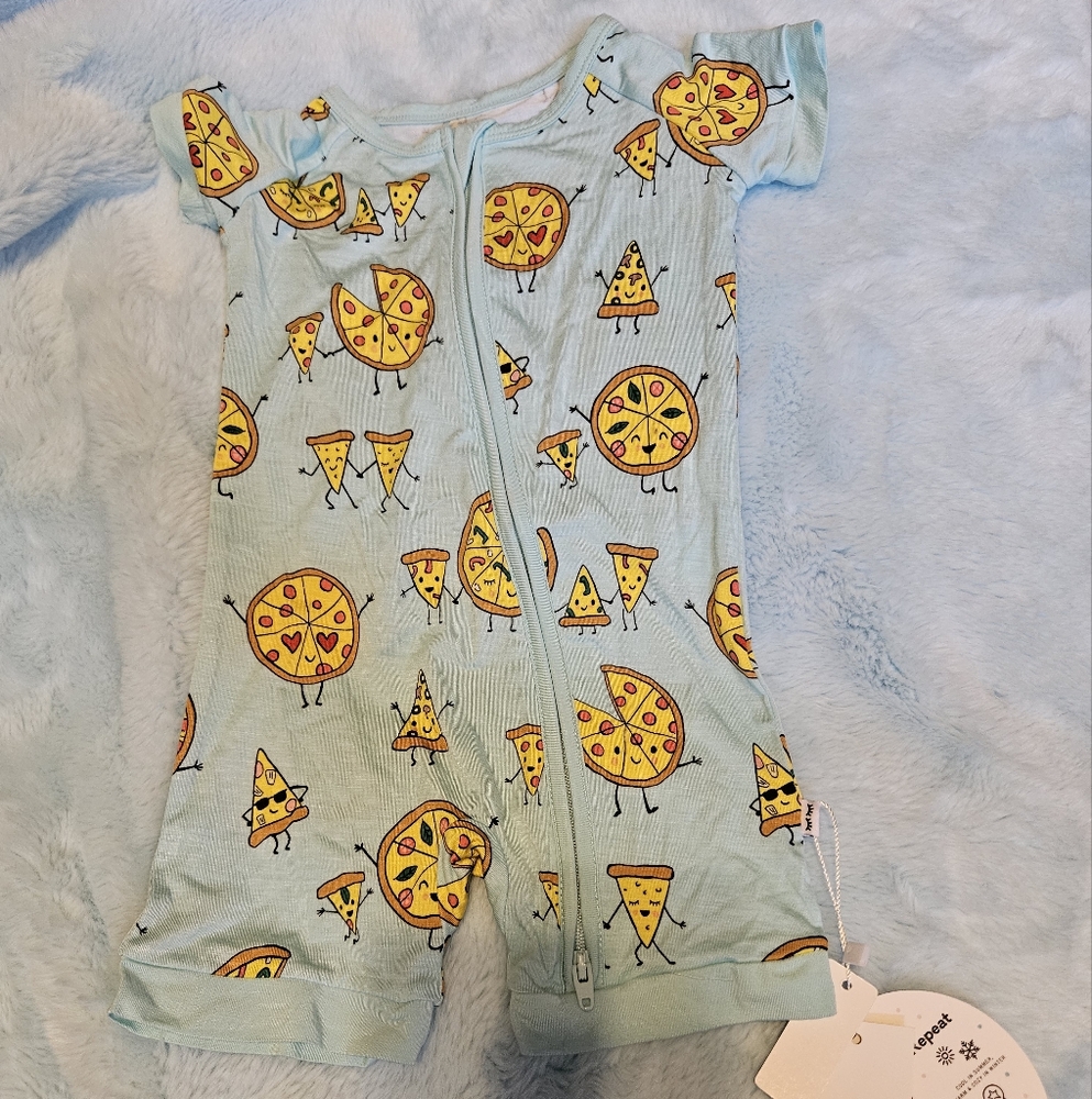 Little Sleepies Pizza Shorty